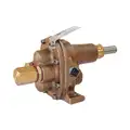 Rotary Gear Pump Head: Light, Pedestal, Bronze, 3/4 in Port Size, 2 hp Recommended Motor HP