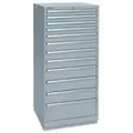 Lista Stationary Full Height Modular Drawer Cabinet, 12 Drawers, 40-1/4" W x 22-1/2" D x 59-1/2" H