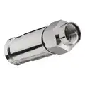 Coaxial Connector: F-Type Male, RG-11, Silver, 0 to 1 GHz, Compression, 10 PK