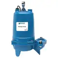Sewage Ejector Pump: 1/2, 480V AC, No Switch Included, 2 in Max. Dia Solids