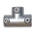 Structural Pipe Fitting: Tee, 1 1/2" For Pipe Size, For 1 7/8" Actual Pipe Outer Dia, Cast Iron