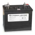 Lithonia Lighting Battery: ELT275, Sealed Lead Acid, 12 V Volt, 75 Ah Battery Capacity, 10 1/4" Overall Height