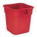 Utility Container,28 Gal.,Red