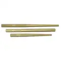 15" Brass Combination Punch Set; Number of Pieces: 3