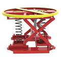 Compression Spring Pallet Positioner and Level Loader, 4, 500 lb. Load Capacity, 28 inRaised Height