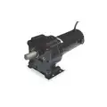 Dayton DC Gearmotor: 24 VDC, 8.3 RPM Nameplate RPM, 310 in-lb Max. Torque, CW/CCW, All Angle