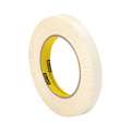 3M Insulating Electrical Tape: Abrasion-Resistant, 3M, Scotch&reg;, 27, Glass Cloth, 1 in x 180 ft, White