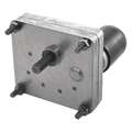 Dayton DC Gearmotor: 12V DC, 0.5 RPM Nameplate RPM, 50 in-lb Max. Torque, CW/CCW, All Angle, Single