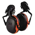 3M Ear Muffs: Hard Hat-Mounted Earmuff, Passive, 21 dB NRR, Dielectric, Electrically Insulated