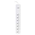 GE Surge Protector Outlet Strip, 7 Total Number of Outlets, White, 12 ft, 1,080 Rated Joules