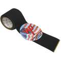 Anti-Slip Tape: Very Coarse, 20 Grit Size, Solid, Black, 4 in x 60 ft, 54 mil Tape Thick, Acrylic
