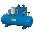 1 Phase - Electrical Horizontal Tank Mounted 5.0 hpHP - Air Compressor Stationary Air Compressor, 80