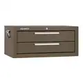 Kennedy Light Duty Intermediate Chest with 2 Drawers; 12-1/2" D x 11-3/4" H x 26-3/4" W, Brown