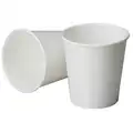 Ability One Disposable Hot Cup: Paper, Polyethylene, 10 oz Capacity, Patternless, White, 1,000 PK