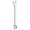 Combination Wrench, Alloy Steel, Chrome, 22 mm Head Size, 11 1/2 in Overall Length