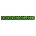 Water Suction and Discharge Hose: 3 in Hose Inside Dia., 45 psi, Green, 10 ft Hose Lg