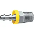 Push-On Hose Fitting, Fitting Material 303 Stainless Steel x 303 Stainless Steel