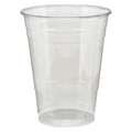 Dixie Disposable Cold Cup: Plastic, Uncoated/Unlined, 16 oz Capacity, Patternless, Clear, 500 PK