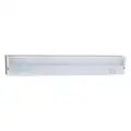 LED Undercabinet Fixture: LED, 12 in, 12 in Overall Lg, Plug-In or Hardwired, 420 lm Light Output