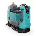 Tennant Floor Scrubber, Rider Scrubber, 225 RPM Brush Speed, Disc Deck Style, 0.6 hp, 26" Cleaning Path