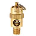 Safety Valve: Soft Seat, 1/8 in (M)NPT Inlet (In.), 3/8 in (F)NPT Outlet (In.)