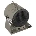 Portable Electric Jobsite & Garage Heater, 3kW/4kW, 208/240V AC, 1-phase, 6-20P
