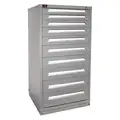 Lyon Stationary Full Height Modular Drawer Cabinet, 10 Drawers, 30" W x 28-1/4" D x 59-1/4" H
