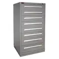 Lyon Stationary Full Height Modular Drawer Cabinet, 8 Drawers, 30" W x 28-1/4" D x 59-1/4" H