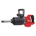 Milwaukee Impact Wrench: 1 in Square Drive Size, 1,900 ft-lb Fastening Torque, 2,000 ft-lb Breakaway Torque