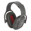 Over-the-Head Ear Muffs, 20 dB Noise Reduction Rating NRR, Dielectric Yes, Black