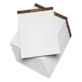 Ability One Notepad: 8-1/2 in x 11 in Sheet Size, Wide, White, 50 Sheets, 60 pt Chipboard, 12 PK