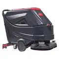 Dayton Floor Scrubber, Walk-Behind, 200 RPM Brush Speed, Disc Deck Style, 0.63 hp, 30" Cleaning Path