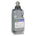 Square D Plunger, Roller Heavy Duty Limit Switch; Location: Top, Contact Form: 1NC/1NO, Horizontal Movement