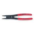 Retaining Ring Plier: External, For 7/16 in to 2 in Shaft Dia, 0.07 in Tip Dia, 6 7/8 in Overall Lg