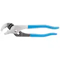 Tongue and Groove Plier: V, Groove Joint, 7/8" Max Jaw Opening, 6-1/2"Overall Lg, Serrated