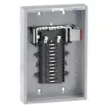 Load Center, Number of Spaces 24, Amps 125, Circuit Breaker Type QO, Voltage 120/240 VAC
