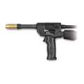 Miller Electric Push-Pull Gun: XR-Pistol, Air-Cooled, 200 A, 1/16 in, 30 ft Cable Lg, 198128