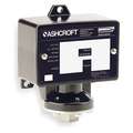 Ashcroft Pressure Switch: 6 to 60 psi, 1.0 to 3.5 psi, 1-Port 1/4 in FNPT, SPDT, 15A @ 125/250/480V