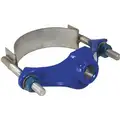 Service Saddle Repair Clamp, 6" Pipe Size, Fits Outside Dia. 5.94" to 6.90 in