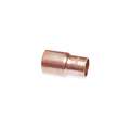Reducer: Wrot Copper, FTG x Cup, 1/2 in x 3/8 in Copper Tube Size, For 5/8 in x 1/2 in Tube OD