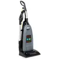 Tennant Upright Vacuum, Disposable Bag, 14" Cleaning Path Width, 120 cfm, 16.0 lb Weight