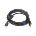 Monoprice HDMI Cable: 8 ft Lg, Black, High Speed, Audio-Visual Equipment, 28 AWG Conductor Size, PVC