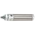 7/8 in Air Cylinder Bore Dia. with 8 in Stroke Stainless Steel , Nose Mounted Air Cylinder