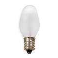 Incandescent Bulb, C7, Candelabra Screw (E12), Lumens 36 lm, Watts 7W