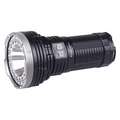 Fenix Lighting Tactical Handheld Flashlight: Proprietary Battery, LED, Rechargeable, 6.10 in Lg