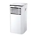 Portable Air Conditioner: 8,000 BtuH, 300 to 350 sq ft, 115V AC, 5-15P, 55 dBA