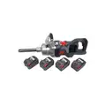 Ingersoll Rand Impact Wrench: 1 in Square Drive Size, 180 ft-lb_2,200 ft-lb_400 ft-lb Fastening Torque, (4) 5.0 Ah