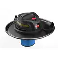 Dayton Drum-Top Vacuum Head: Standard, Wet/Dry, For 55 gal Drum Capacity, 1 7/8 in Vacuum Hose Dia.