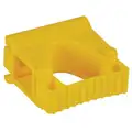 Vikan Hi-Flex Tool Wall Bracket, Yellow