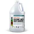 Calcium, Lime and Rust Remover, 1 gal Container Size, Jug Container Type, Liquid Cleaner Form